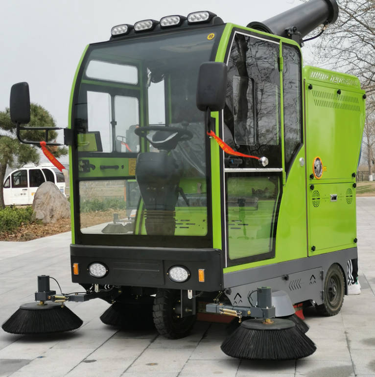 咸阳道路清洁广泛应用电动环卫清扫车